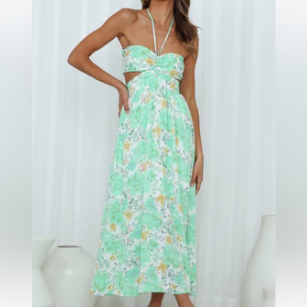 Hello Molly Blooming Buds Midi Dress